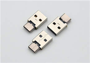 USB 2.0 Type-A Male (USB 2.0 AM) to 16-pin CompactFlash (CF) connector with dual 56K ohm resistors